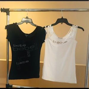 2 Bebe shirts  - Both are small